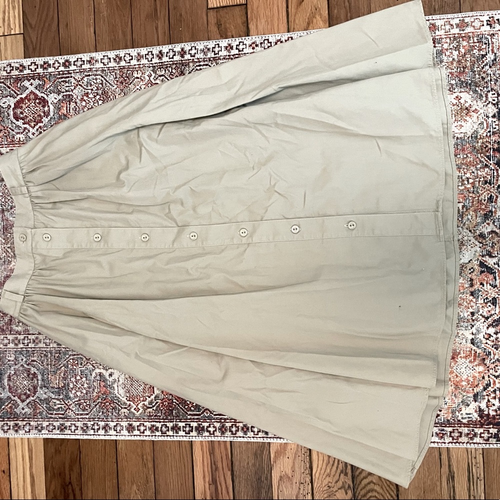 Vintage Starfire Button Down Skirt